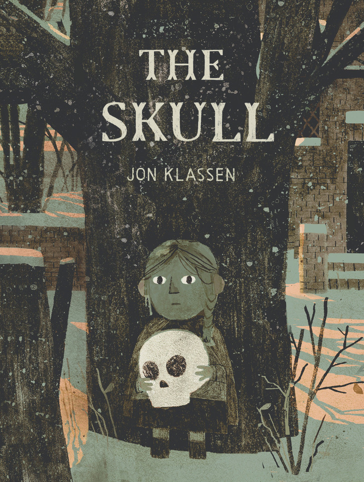 The Skull: A Tyrolean Folktale (A Macabre Story About Courage and Friendship - Chapter Book for Early Readers Ages 4-9 in Grades 1-4) book cover by Jon Klassen