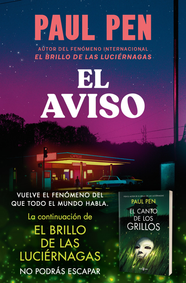 El aviso / The Warning book cover by Paul Pen