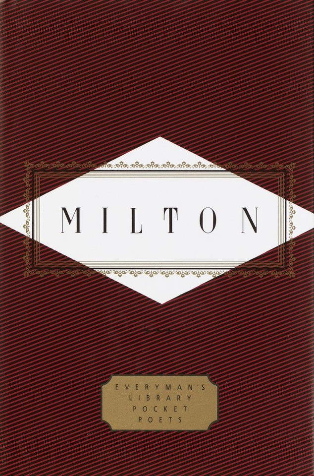 Milton: Poems (Everyman's Library Pocket Poets Series) book cover by John Milton