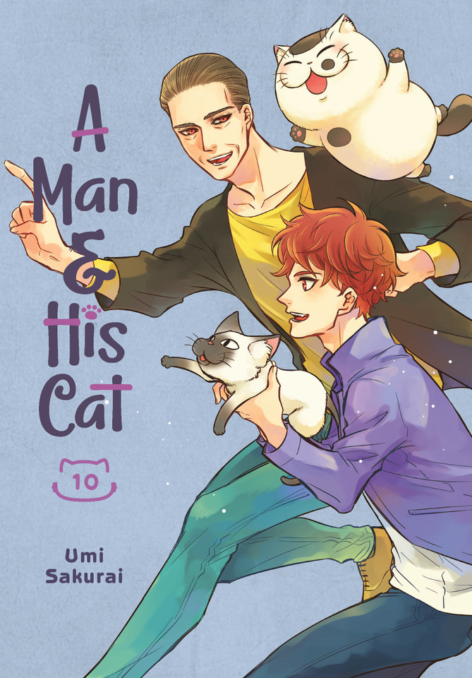 A Man and His Cat 10 (A Man and His Cat) book cover by Umi Sakurai