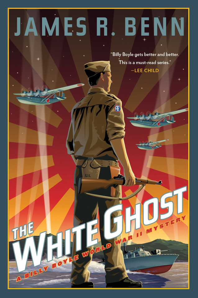 The White Ghost (A Billy Boyle WWII Mystery) book cover by James R. Benn