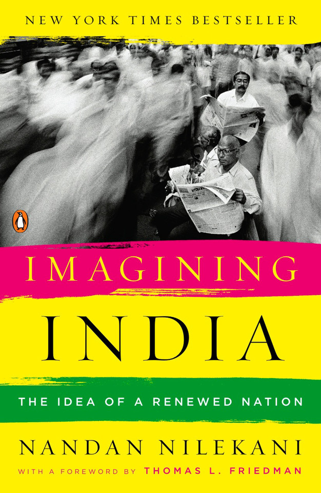 Imagining India: The Idea of a Renewed Nation book cover by Nandan Nilekani