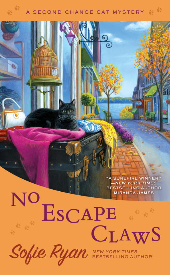 No Escape Claws (Second Chance Cat Mystery) book cover by Sofie Ryan