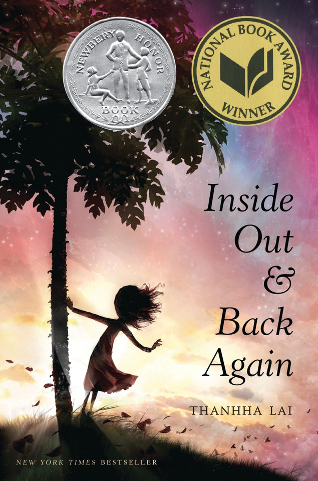 Inside Out and Back Again: A Newbery Honor Award Winner book cover by Thanhhà Lai