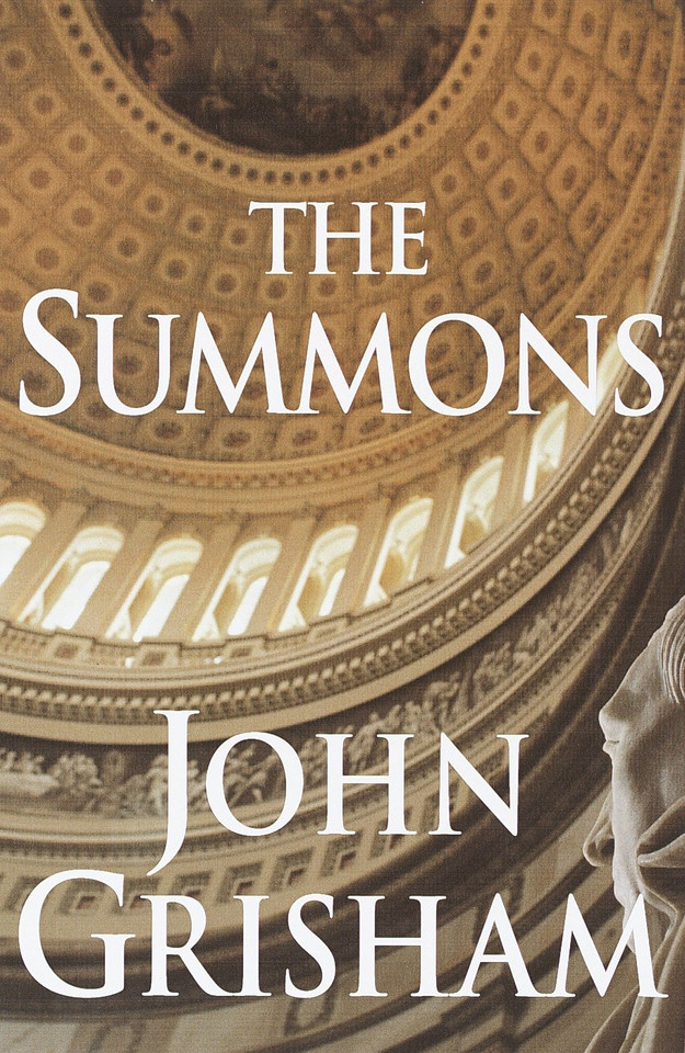 The Summons book cover by John Grisham