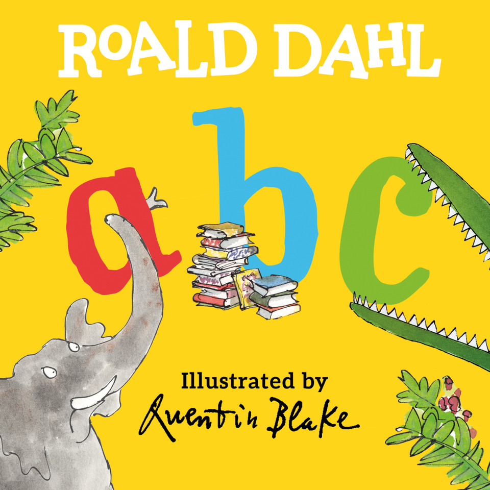 Roald Dahl ABC book cover by Roald Dahl