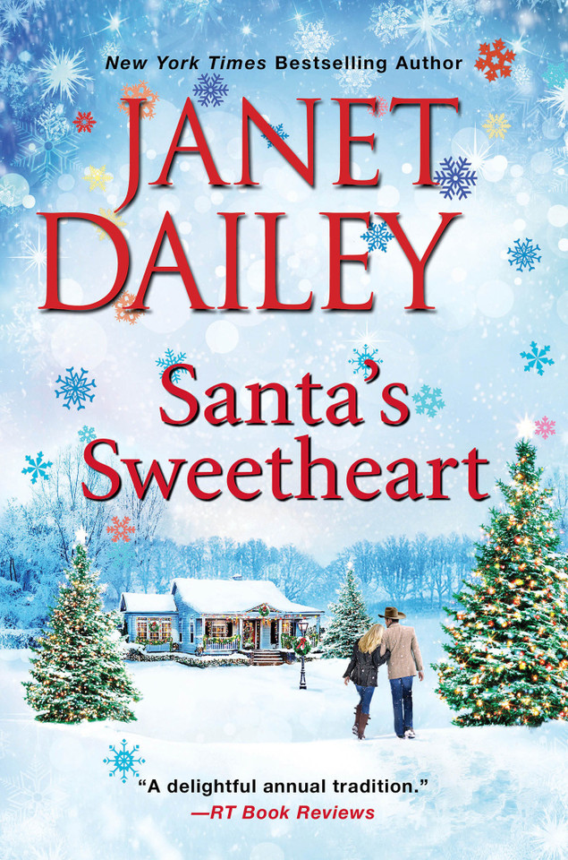 Santa's Sweetheart: A Heartwarming Texas Christmas Love Story (The Christmas Tree Ranch) book cover by Janet Dailey