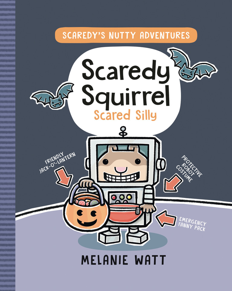 Scaredy Squirrel Scared Silly: (A Graphic Novel) (Scaredy's Nutty Adventures) book cover by Melanie Watt