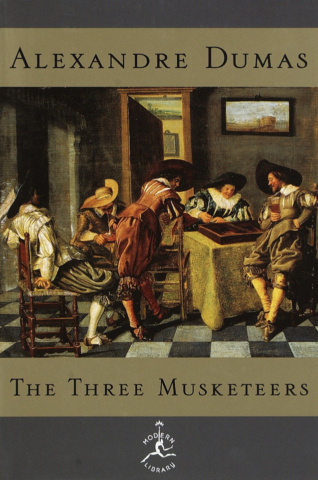 The Three Musketeers (Modern Library Classics) book cover by Alexandre Dumas