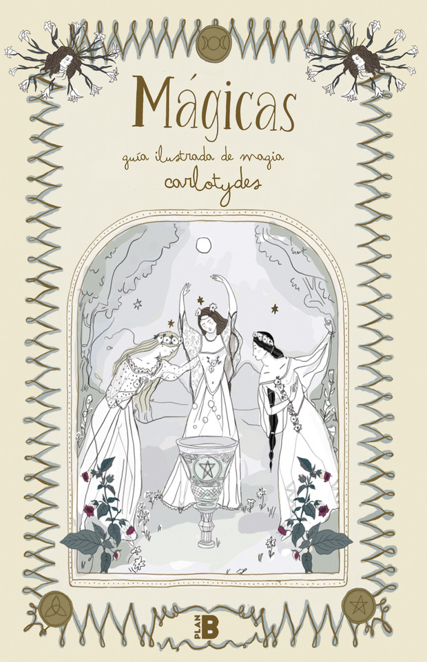Mágicas / Magical book cover by Carlota Santos