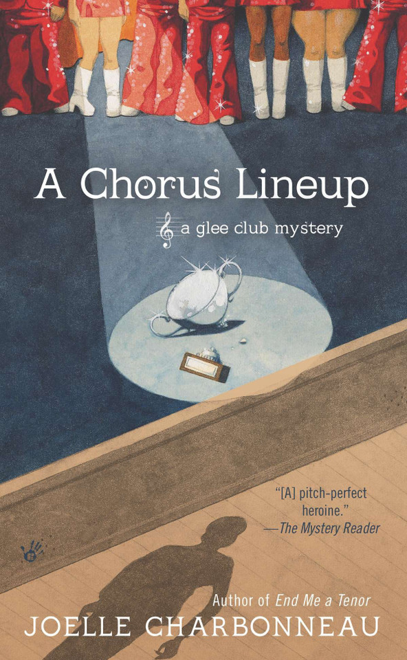 A Chorus Lineup (A Glee Club Mystery) book cover by Joelle Charbonneau