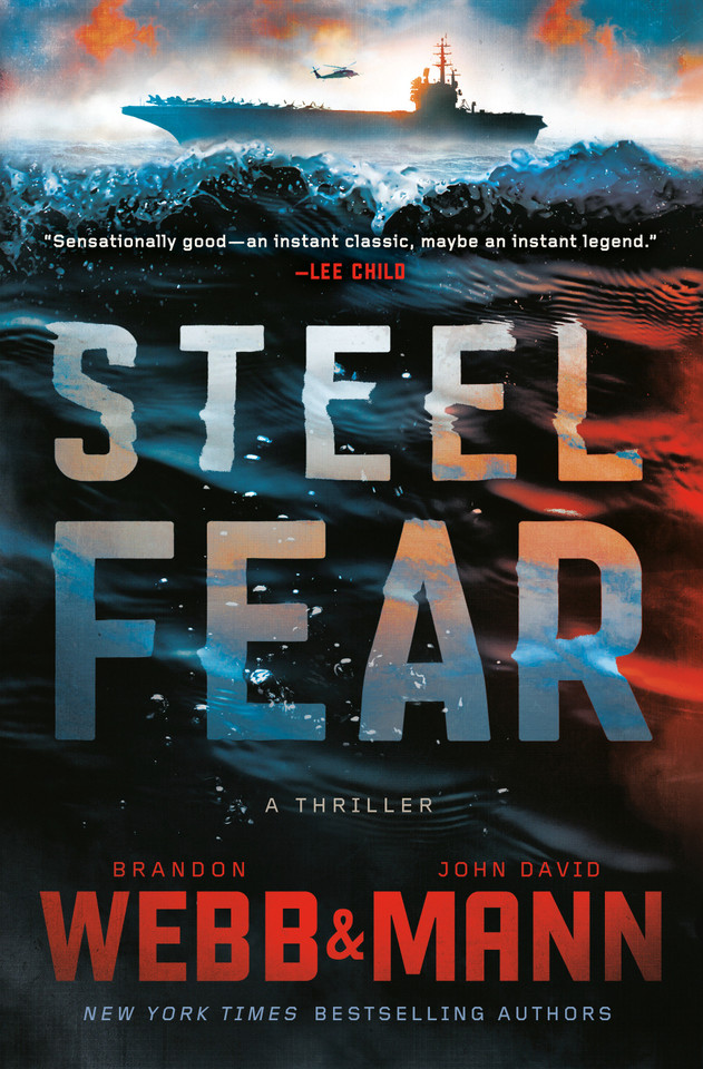 Steel Fear: A Thriller (The Finn Thrillers) book cover by Brandon Webb, John David Mann