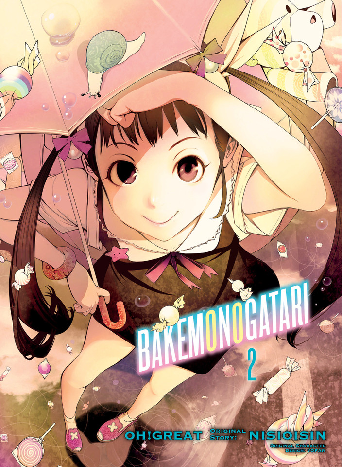 BAKEMONOGATARI (manga) 2 (Bakemonogatari (manga)) book cover by NISIOISIN