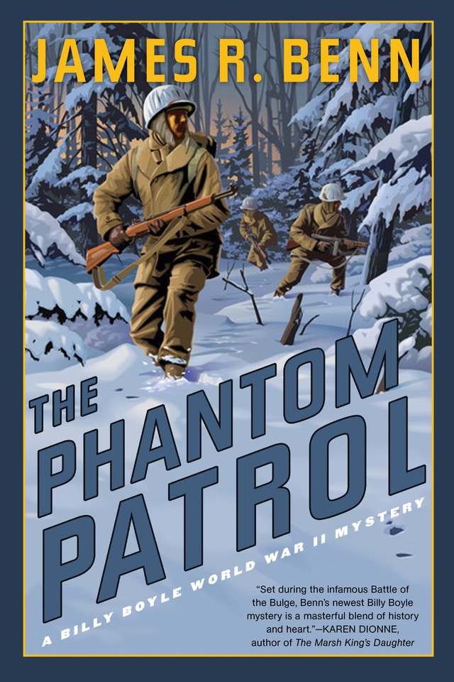 The Phantom Patrol (A Billy Boyle WWII Mystery) book cover by James R. Benn