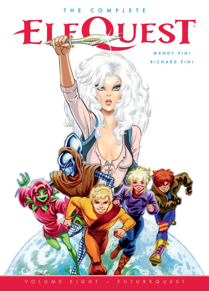 The Complete ElfQuest Volume 8: FutureQuest (Complete ElfQuest) book cover by Wendy Pini, Richard Pini