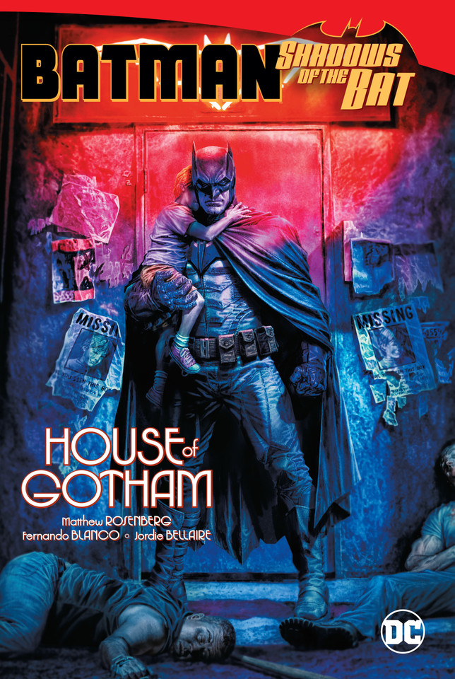 Batman: Shadows of the Bat: House of Gotham book cover by Matthew Rosenberg