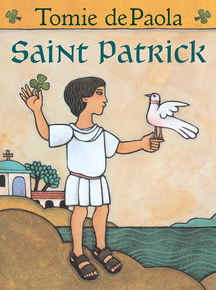 Saint Patrick book cover by Tomie dePaola