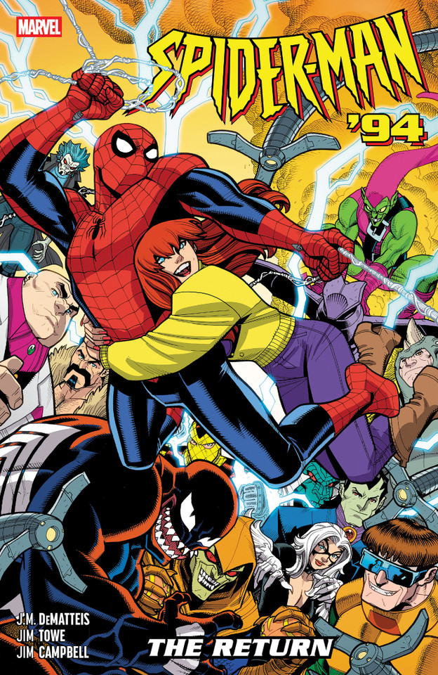 Spider-Man '94: The Return (SPIDER-MAN '94) book cover by J.M. DeMatteis