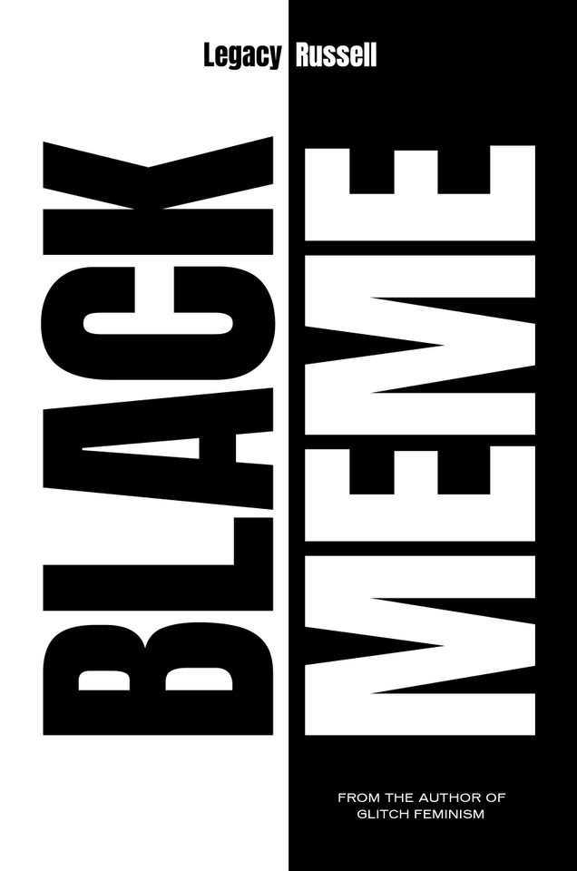 Black Meme: A History of The Images That Make Us book cover by Legacy Russell