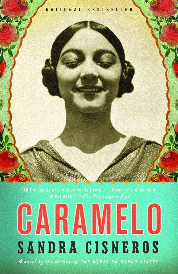 Caramelo (Vintage Contemporaries) book cover by Sandra Cisneros