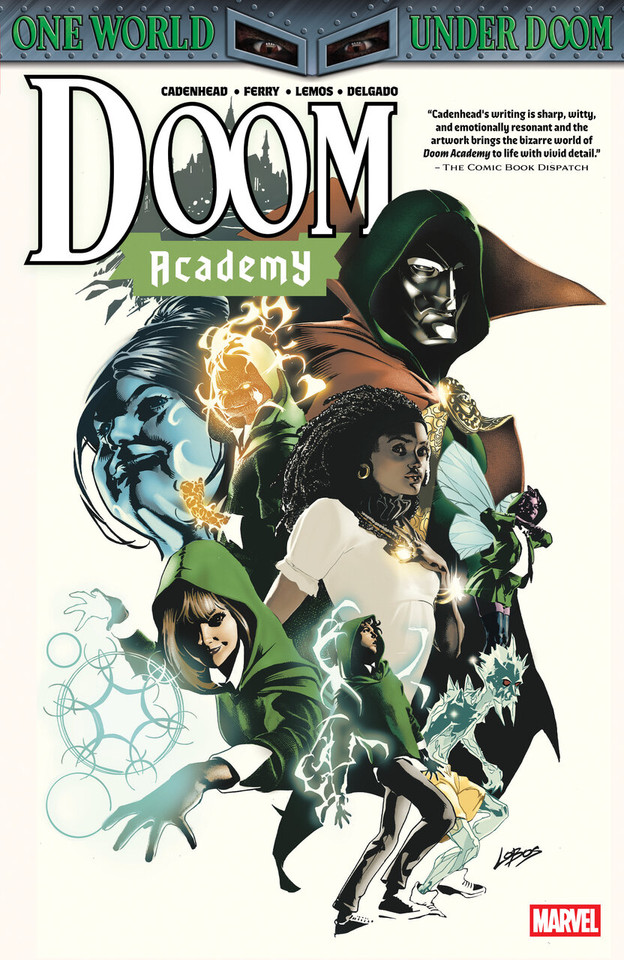 Doom Academy (DOOM ACADEMY) book cover by MacKenzie Cadenhead