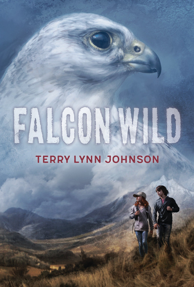 Falcon Wild book cover by Terry Lynn Johnson