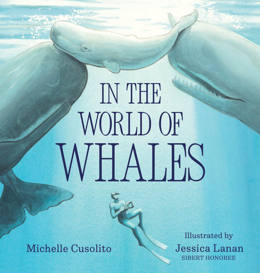 In the World of Whales book cover by Michelle Cusolito
