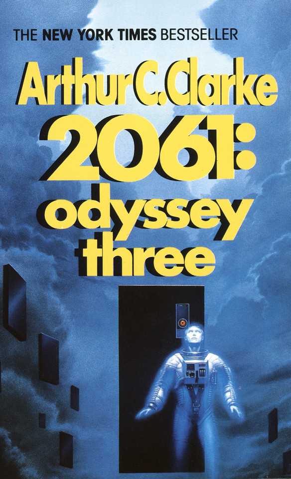 2061: Odyssey Three (Space Odyssey Series) book cover by Arthur C. Clarke