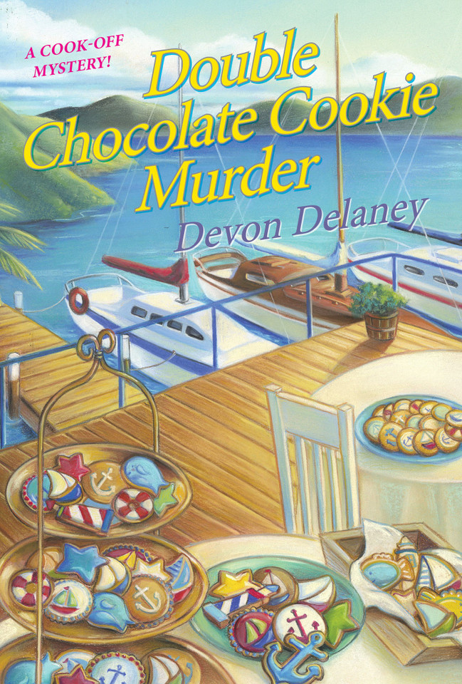 Double Chocolate Cookie Murder (A Cook-Off Mystery) book cover by Devon Delaney