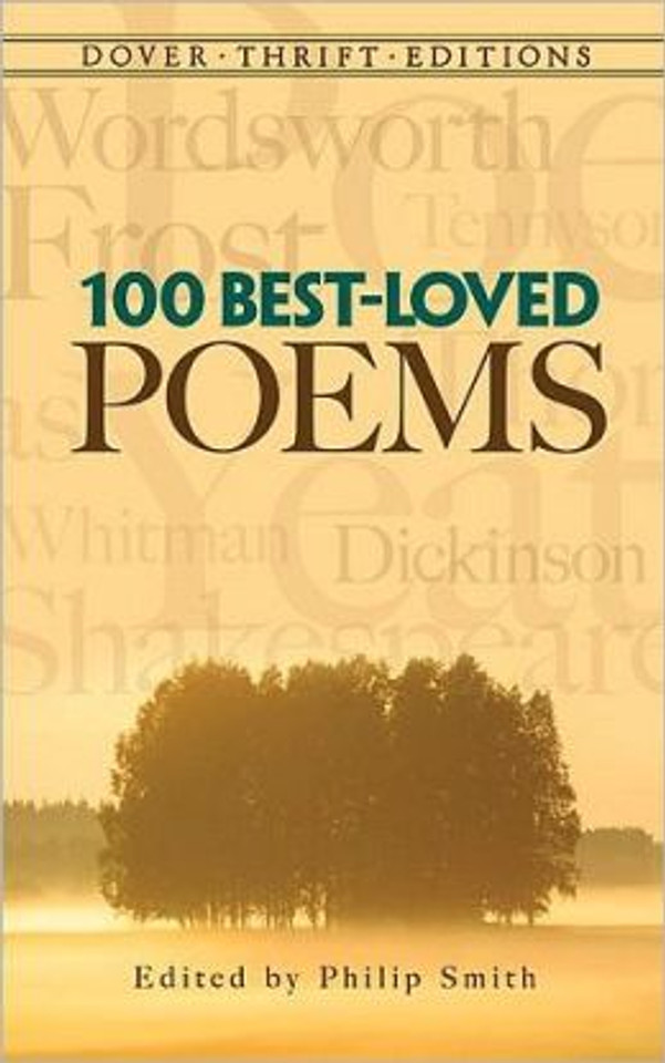 100 Best-Loved Poems ( Dover Thrift Editions ) Cover