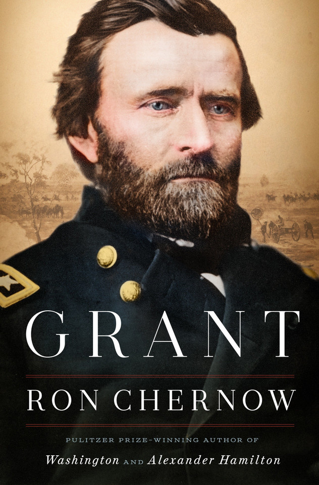 Grant book cover by Ron Chernow