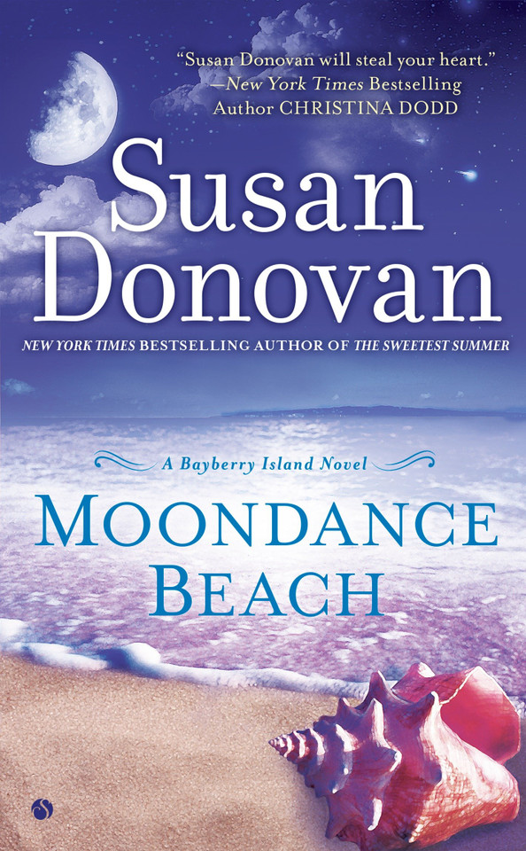Moondance Beach (Bayberry Island Novel) book cover by Susan Donovan