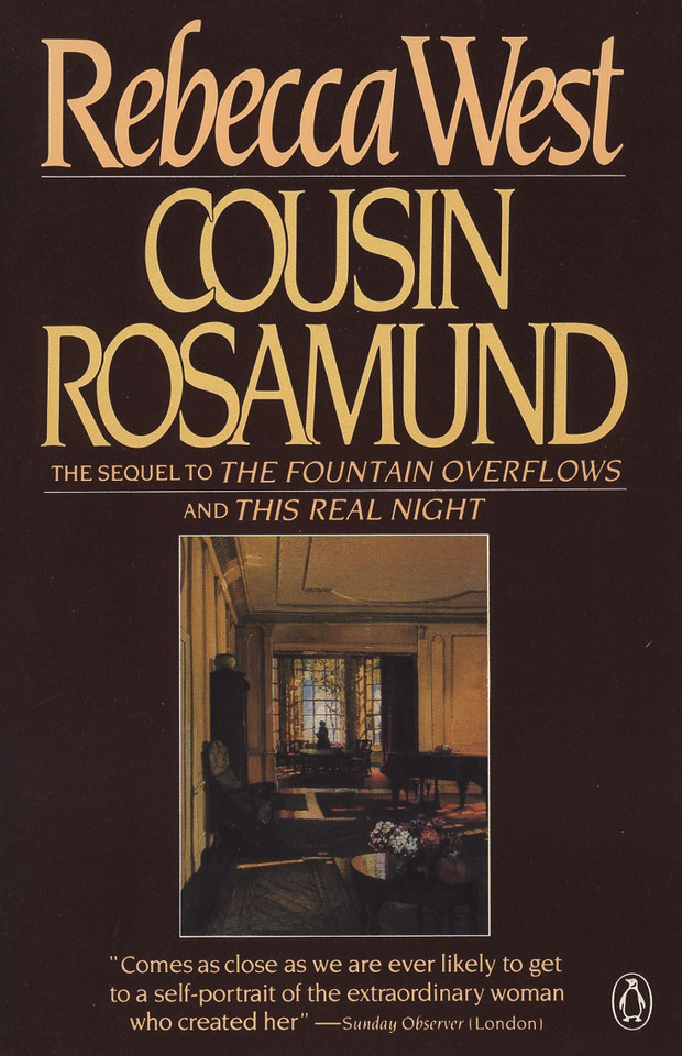 Cousin Rosamund book cover by Rebecca West