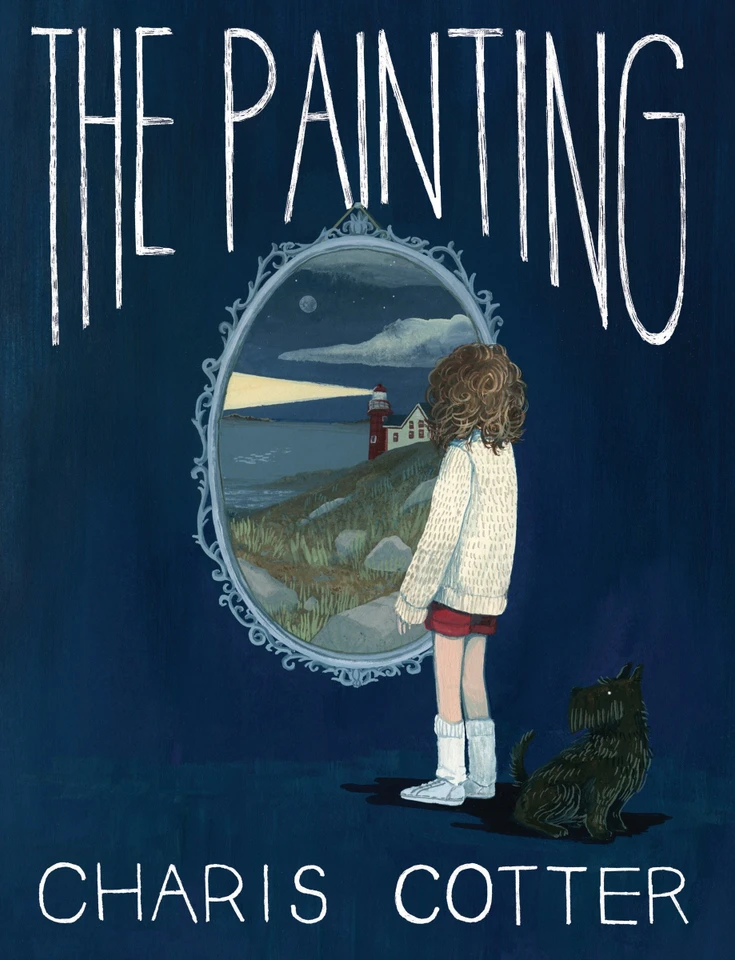 The Painting book cover by Charis Cotter