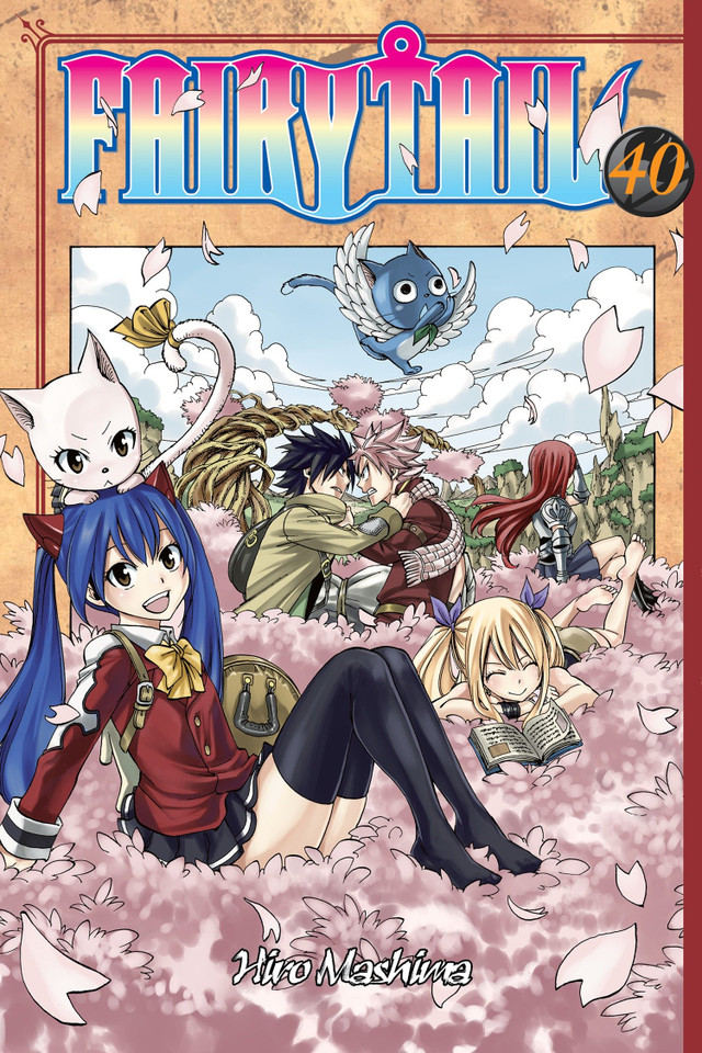 FAIRY TAIL 40 (Fairy Tail) book cover by Hiro Mashima