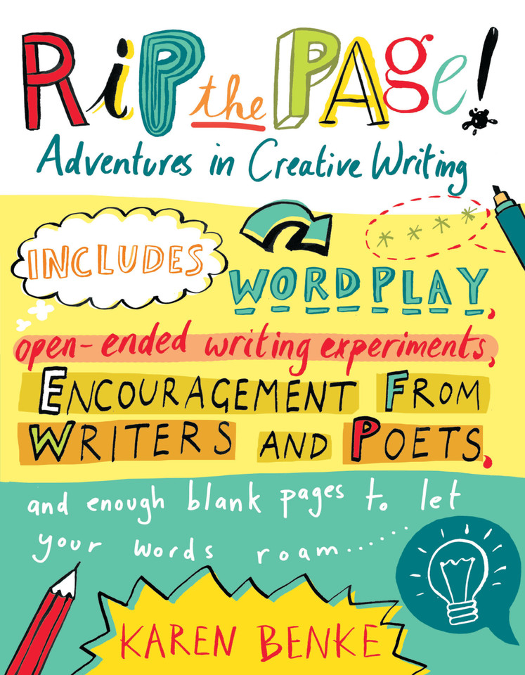 Rip the Page!: Adventures in Creative Writing book cover by Karen Benke