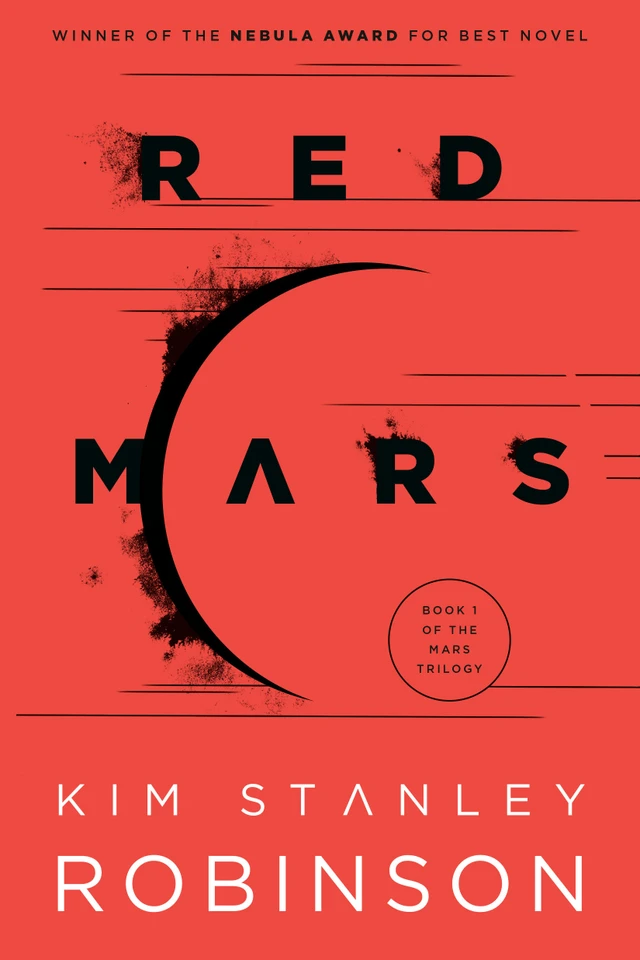Red Mars (Mars Trilogy) book cover by Kim Stanley Robinson