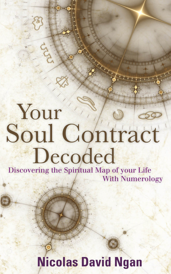 Your Soul Contract Decoded: Discover the Spiritual Map of Your Life with Numerology book cover by Nicolas David