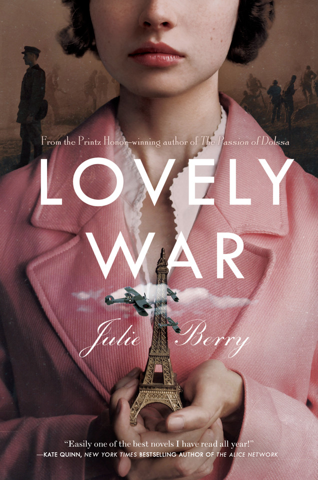 Lovely War book cover by Julie Berry