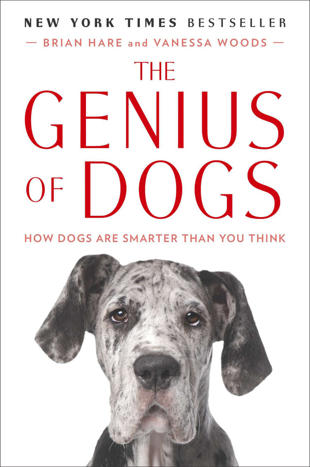 The Genius of Dogs: How Dogs Are Smarter Than You Think book cover by Brian Hare, Vanessa Woods