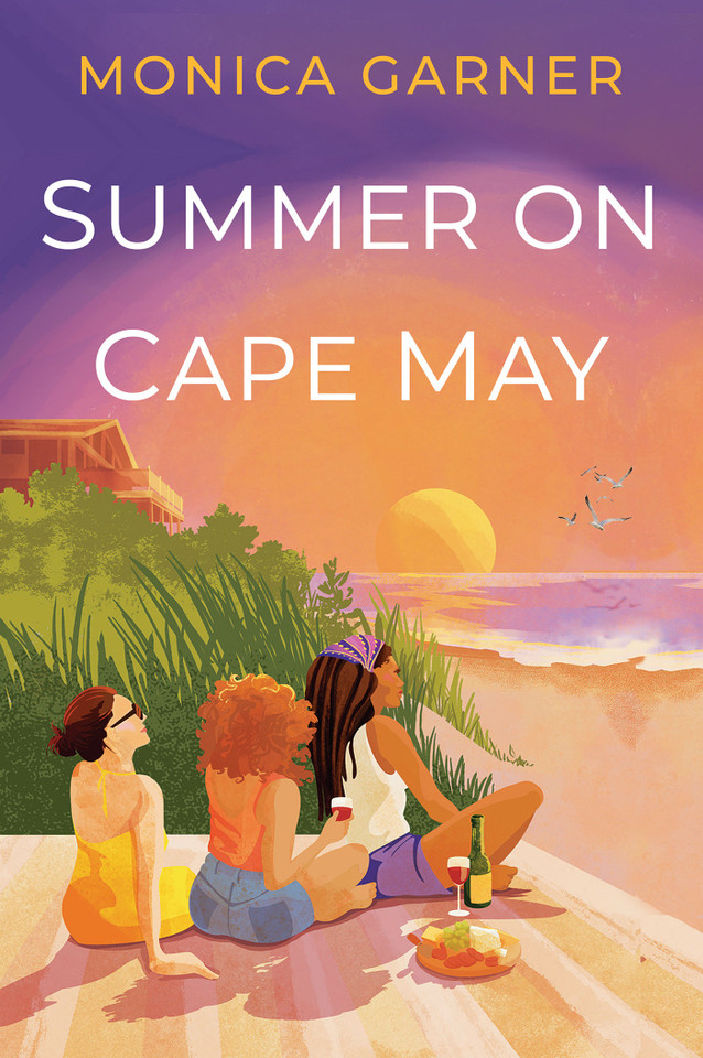 Summer on Cape May book cover by Monica Garner