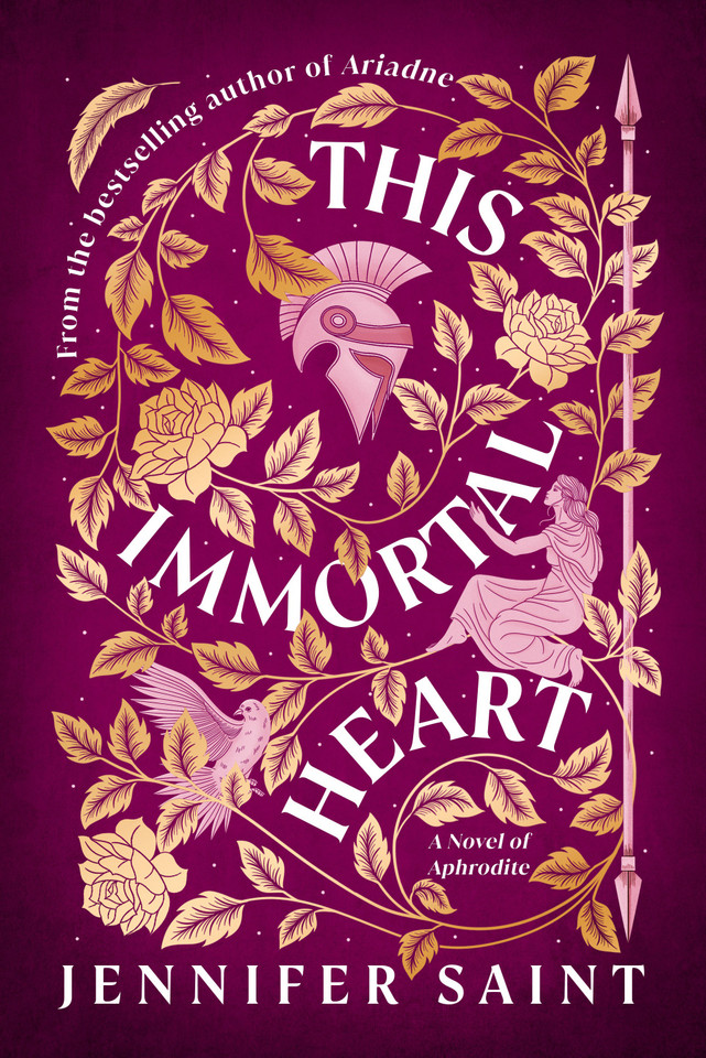This Immortal Heart: A Novel of Aphrodite book cover by Jennifer Saint