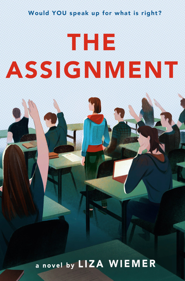 The Assignment book cover by Liza Wiemer