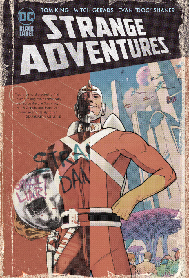 Strange Adventures book cover by Tom King