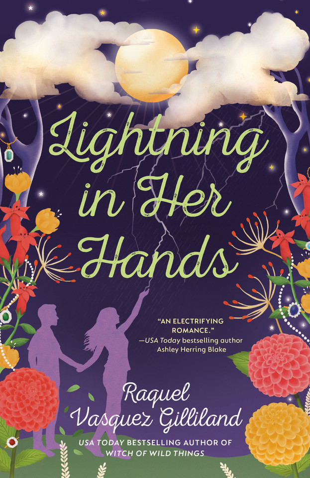 Lightning in Her Hands (Wild Magic) book cover by Raquel Vasquez Gilliland