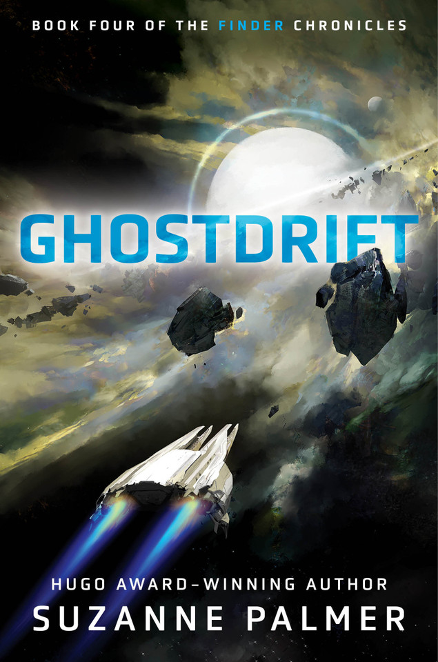 Ghostdrift (The Finder Chronicles) book cover by Suzanne Palmer