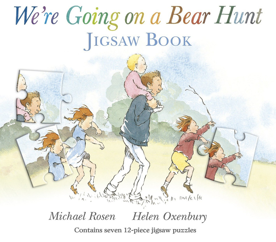 We're Going on a Bear Hunt: Jigsaw Book (We're Going on a Bear Hunt) book cover by Michael Rosen