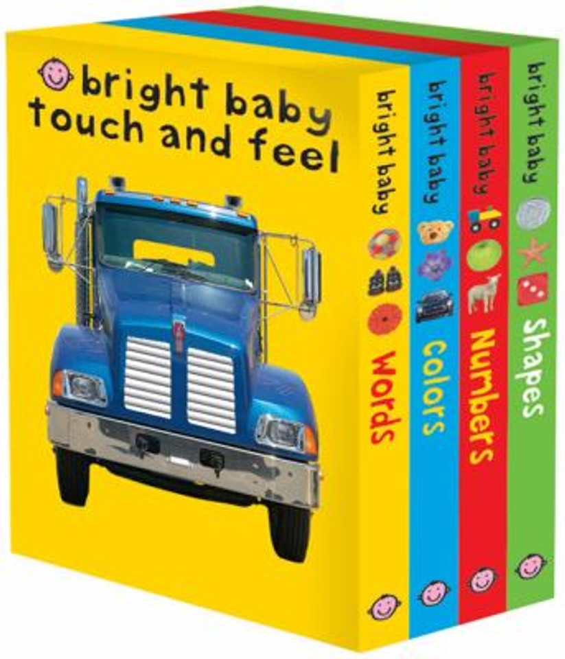 Bright Baby Touch & Feel Slipcase 2: Includes Words, Colors, Numbers, and Shapes ( Bright Baby Touch and Feel ) Cover