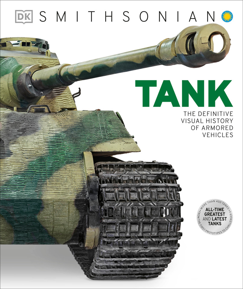 Tank: The Definitive Visual History of Armored Vehicles (DK Definitive Transport Guides) book cover by DK