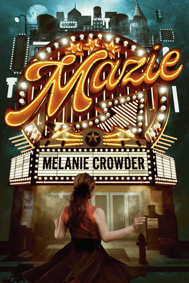 Mazie book cover by Melanie Crowder